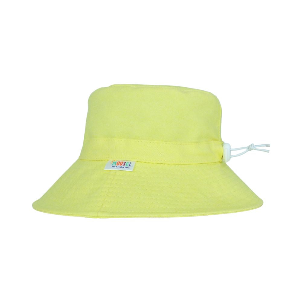 Lemon Yellow Denim | Kids Bucket Hat