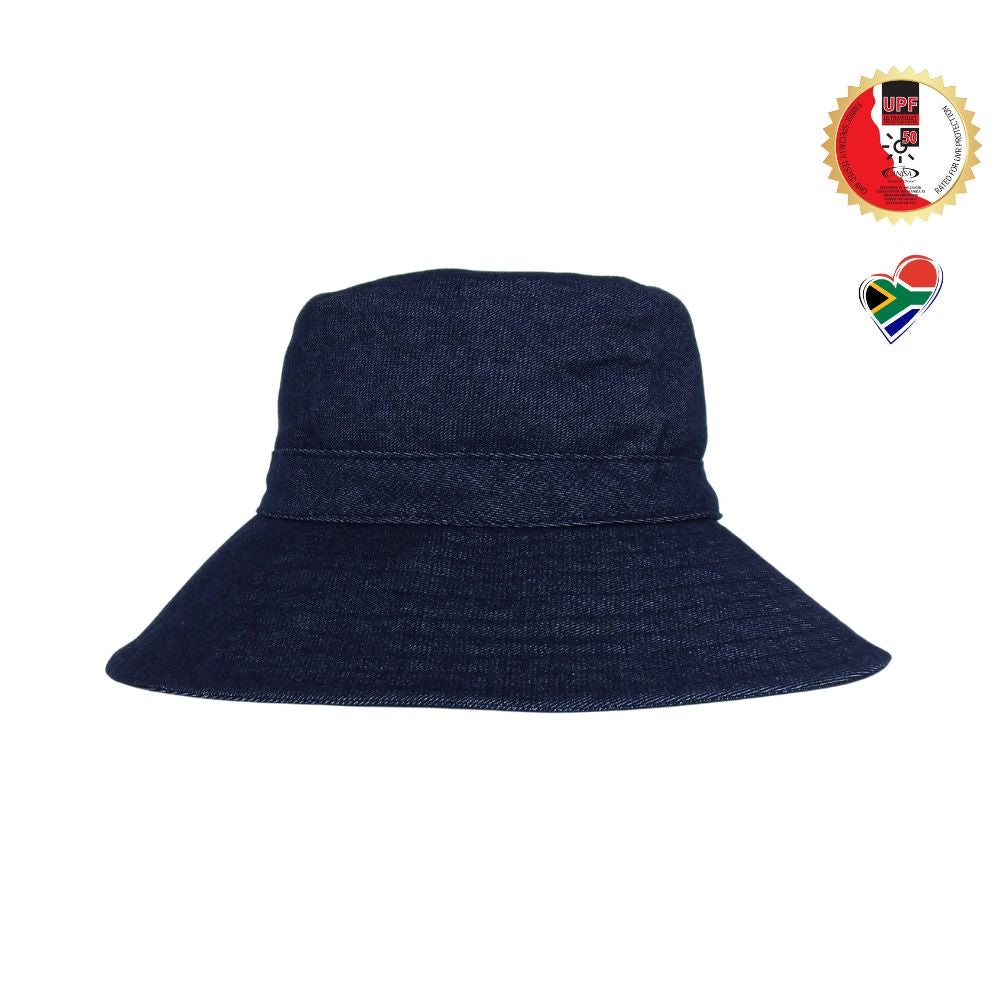 Navy Denim | Kids Bucket Hat