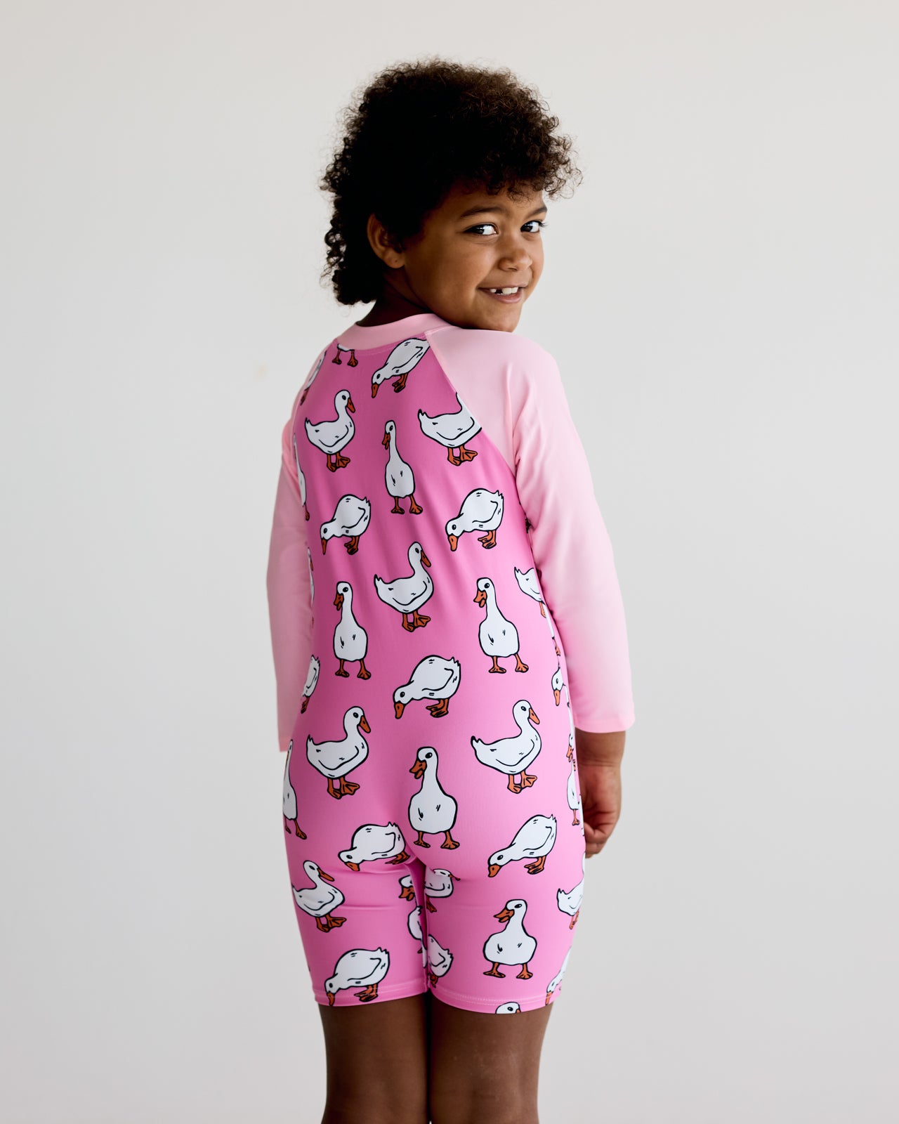 Duck Onesie - Pink