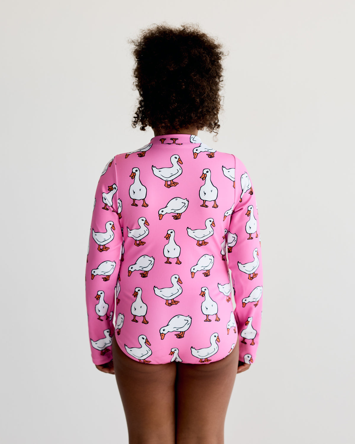 Duck Swimming Costume - Pink