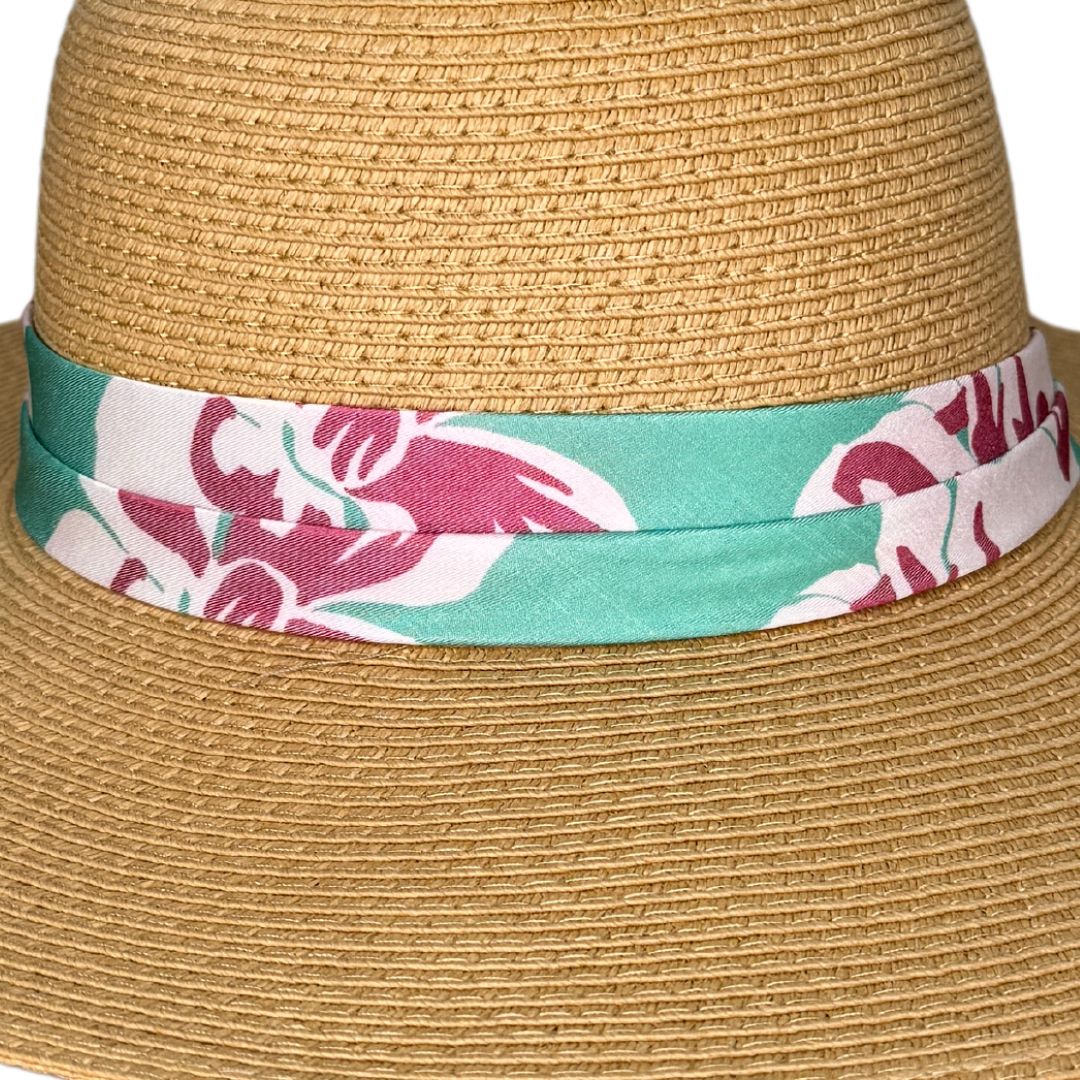Women's Floral Crushable Hat | Extra Cover