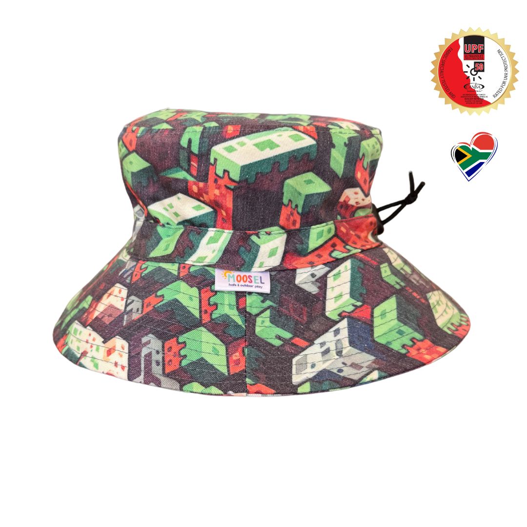 Minecraft | Bucket Hat,7cm Brim