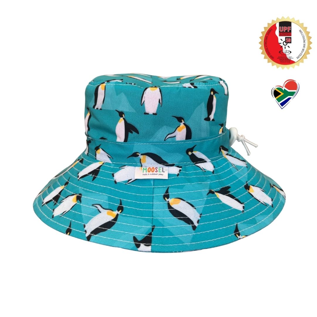 Penguins | Bucket Hat,7cm Brim