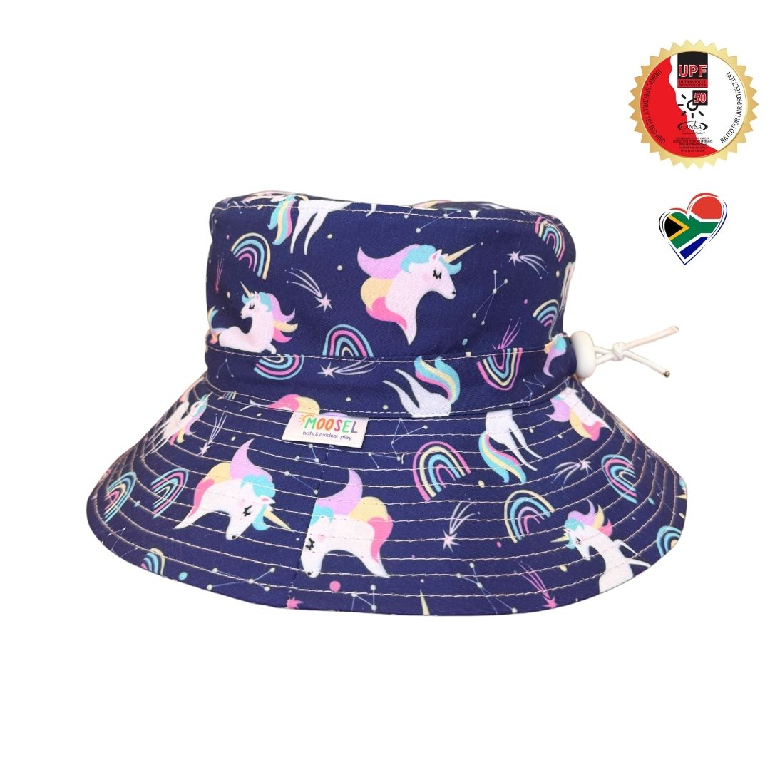 Unicorns & Rainbows | Bucket Hat,7cm Brim