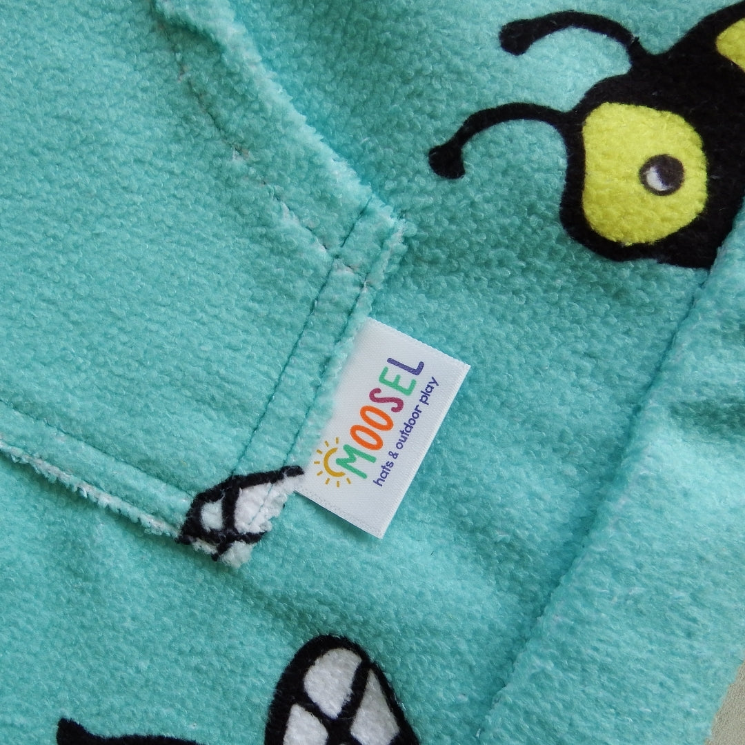 Honey Bees | Hooded Beach Towel, Full Zip