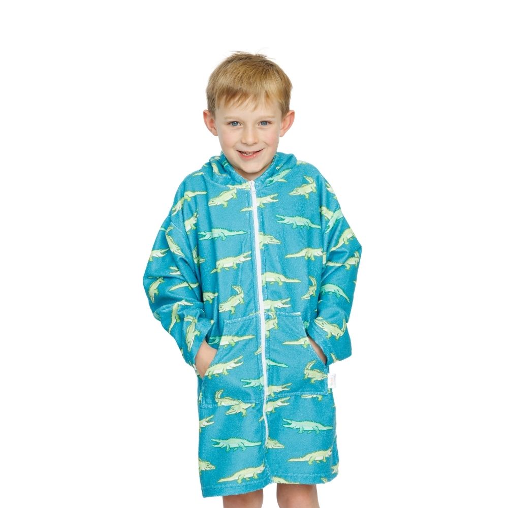 Crocodile Hooded Towel
