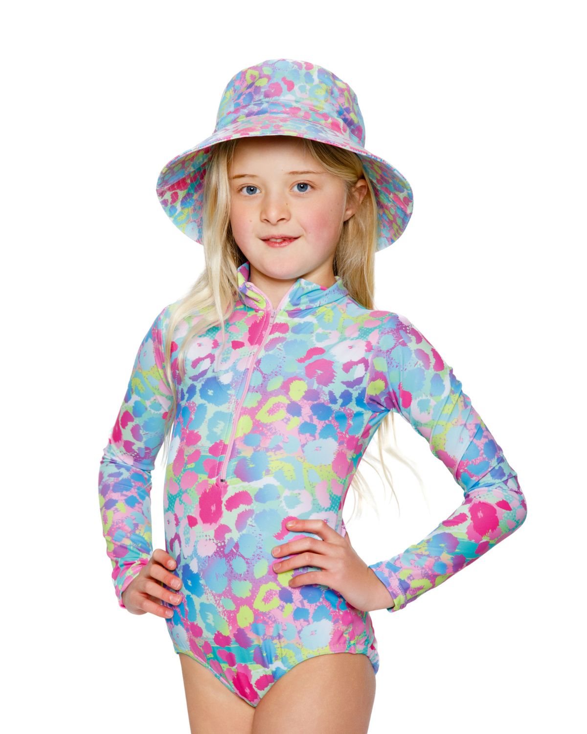 Girls Leopard Print|Swimming Costume, Bathing Suit