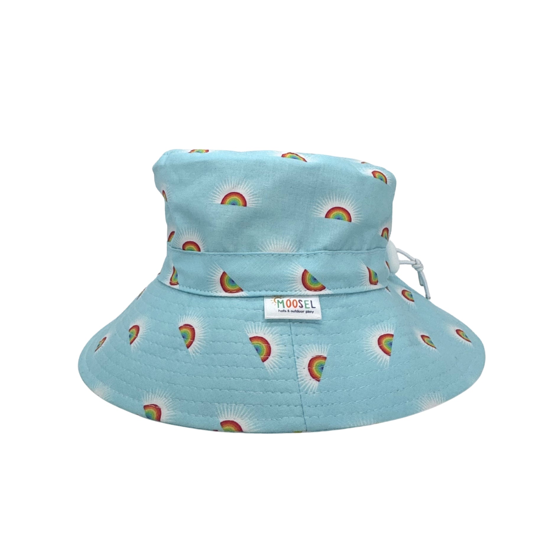 Baby Blue Rainbows | Kids Bucket Hat