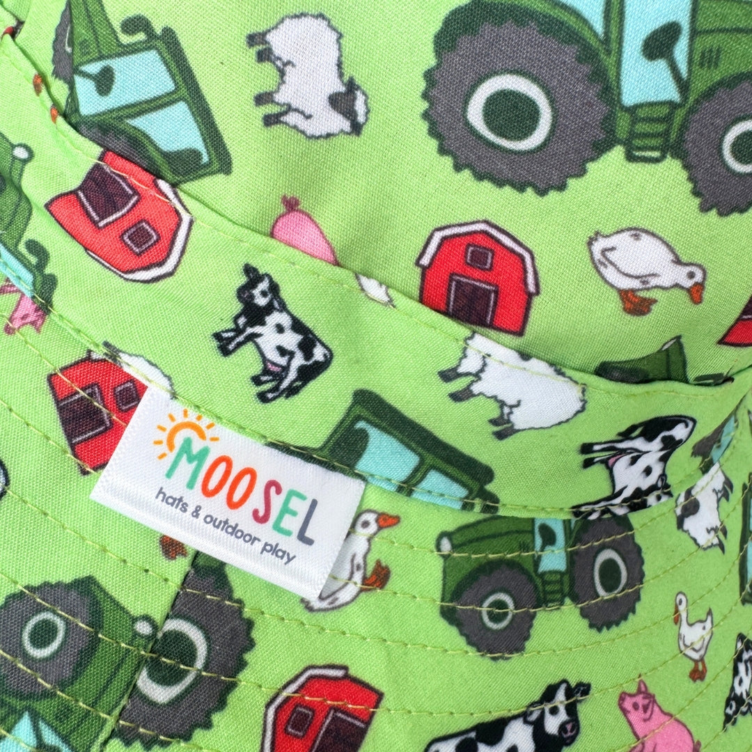 Farm Animals & Tractors | Kids Bucket Hat