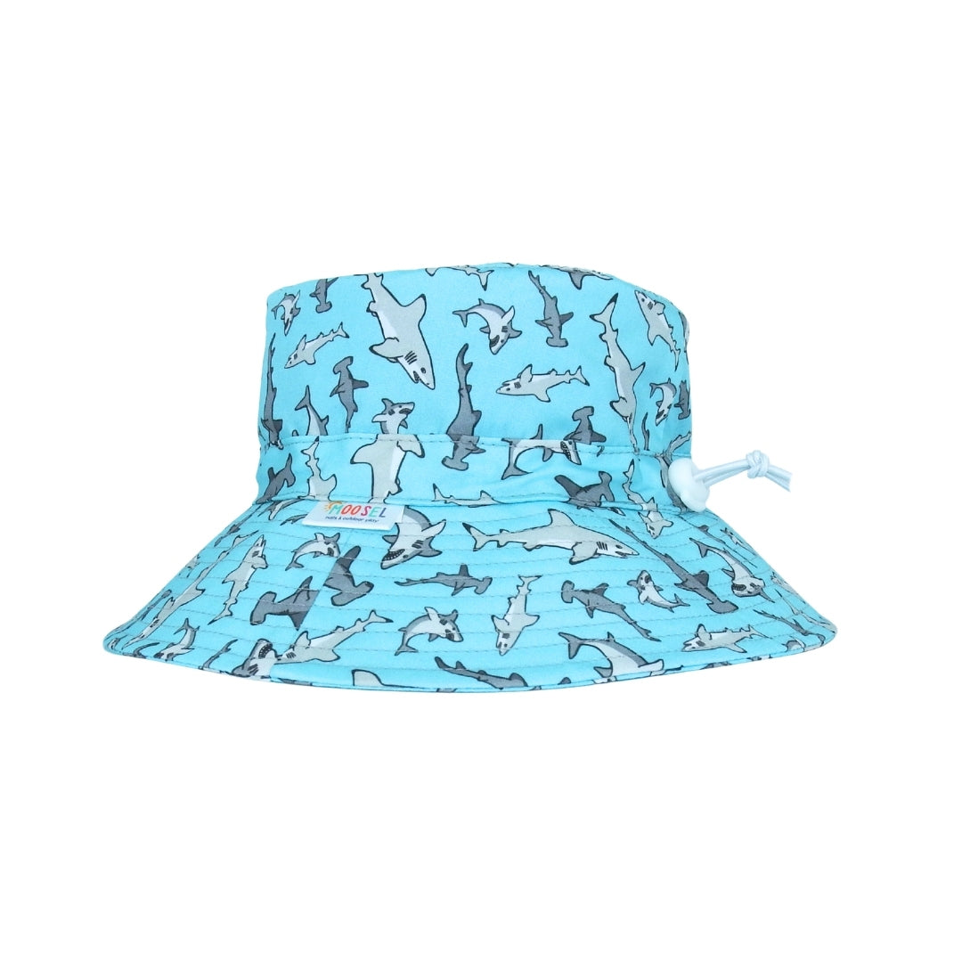 Hammerhead & Great White Sharks | Kids Bucket Hat
