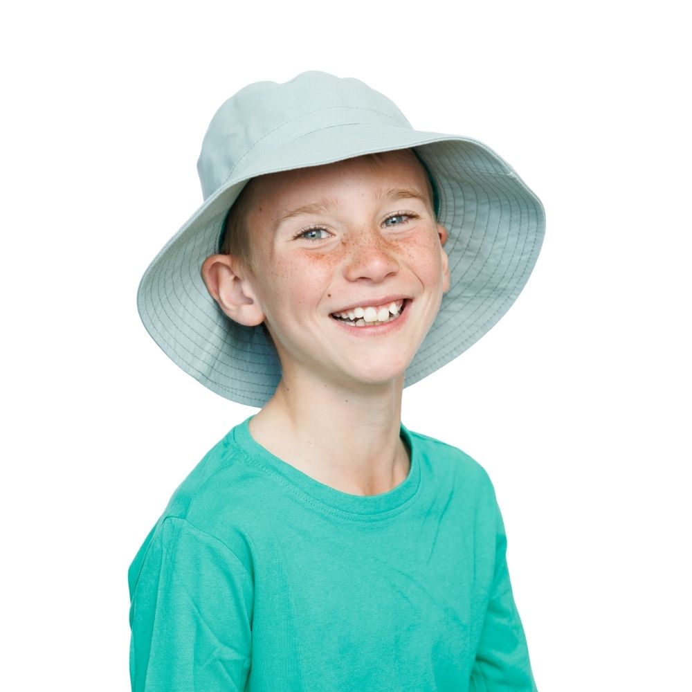 Sage Denim | Kids Bucket Hat