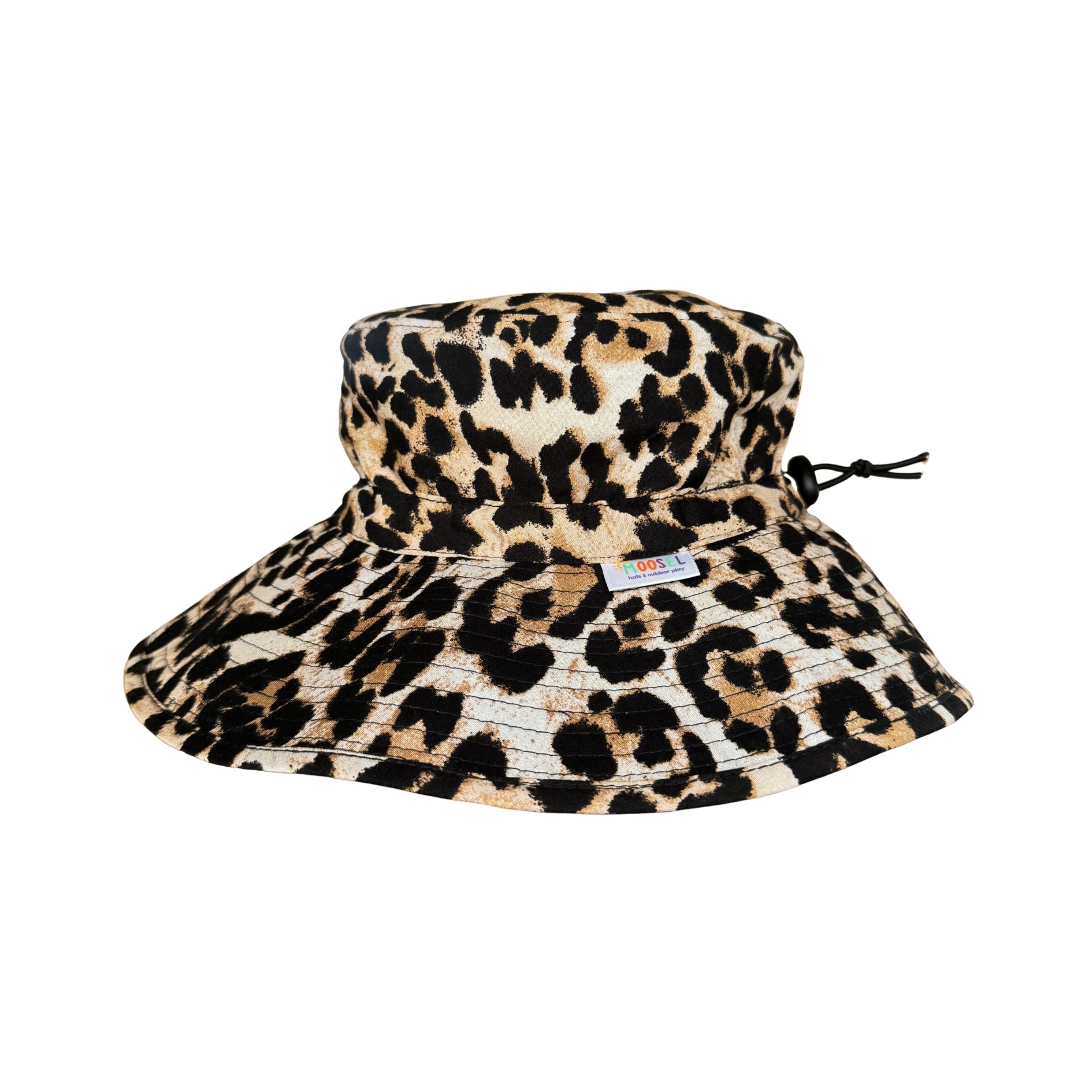 Classic Leopard Print|Wide Brim Bucket Hat