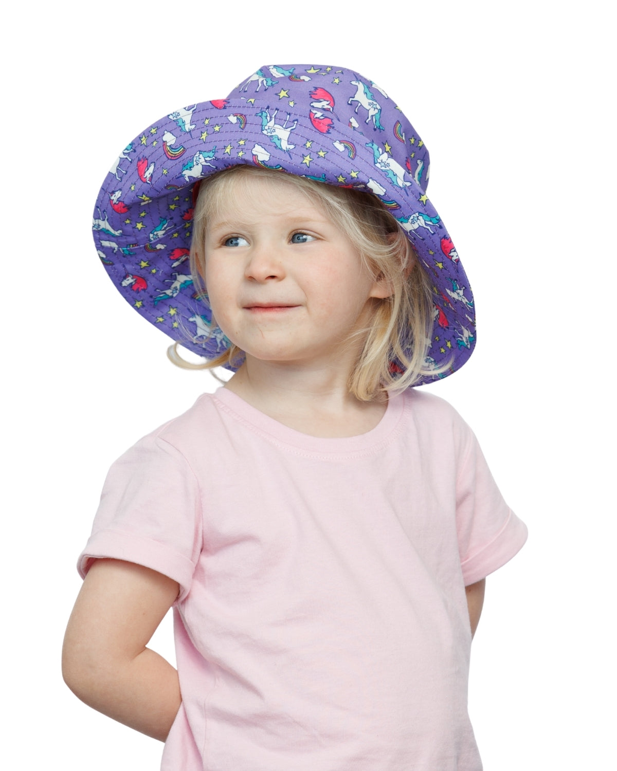 Magical Unicorns, Rainbows & Stars | Kids Bucket Hat