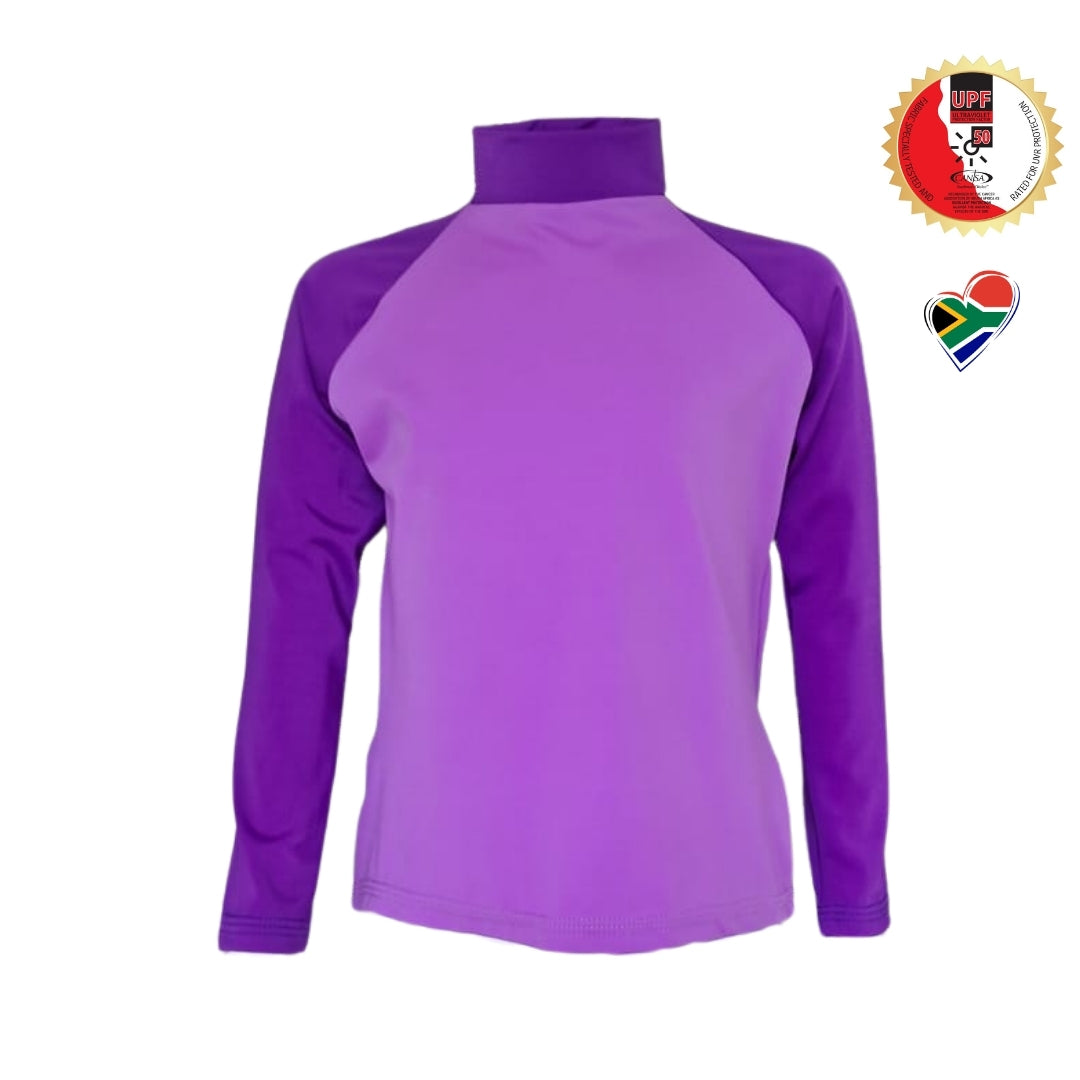 Girls Purple | Swim Rash Vest