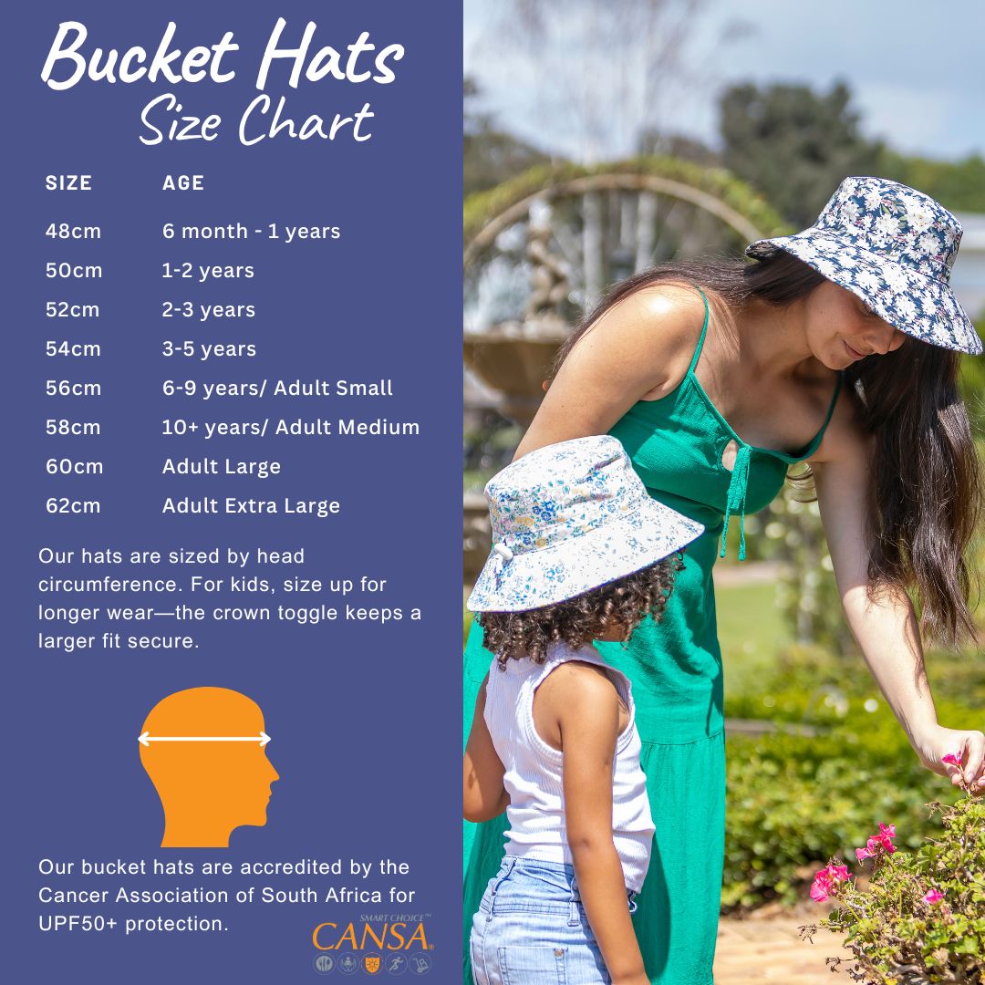 Women Ladies Navy Extra Cover Bucket Hat. Extra wide brim for sun protection. UPF50+ Adjustable strap. Bestselling ladies hat.