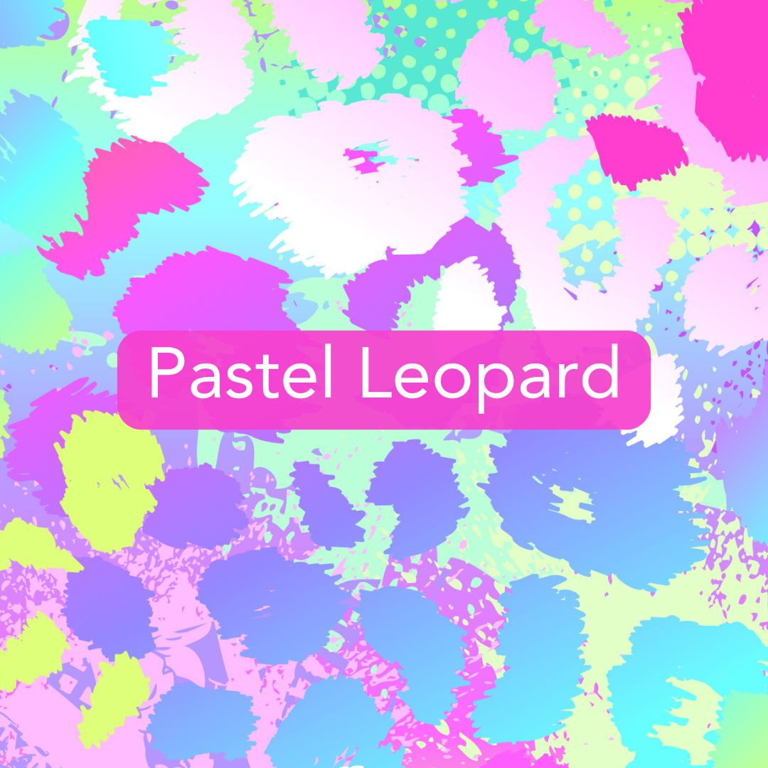 Pastel Leopard Print Collection