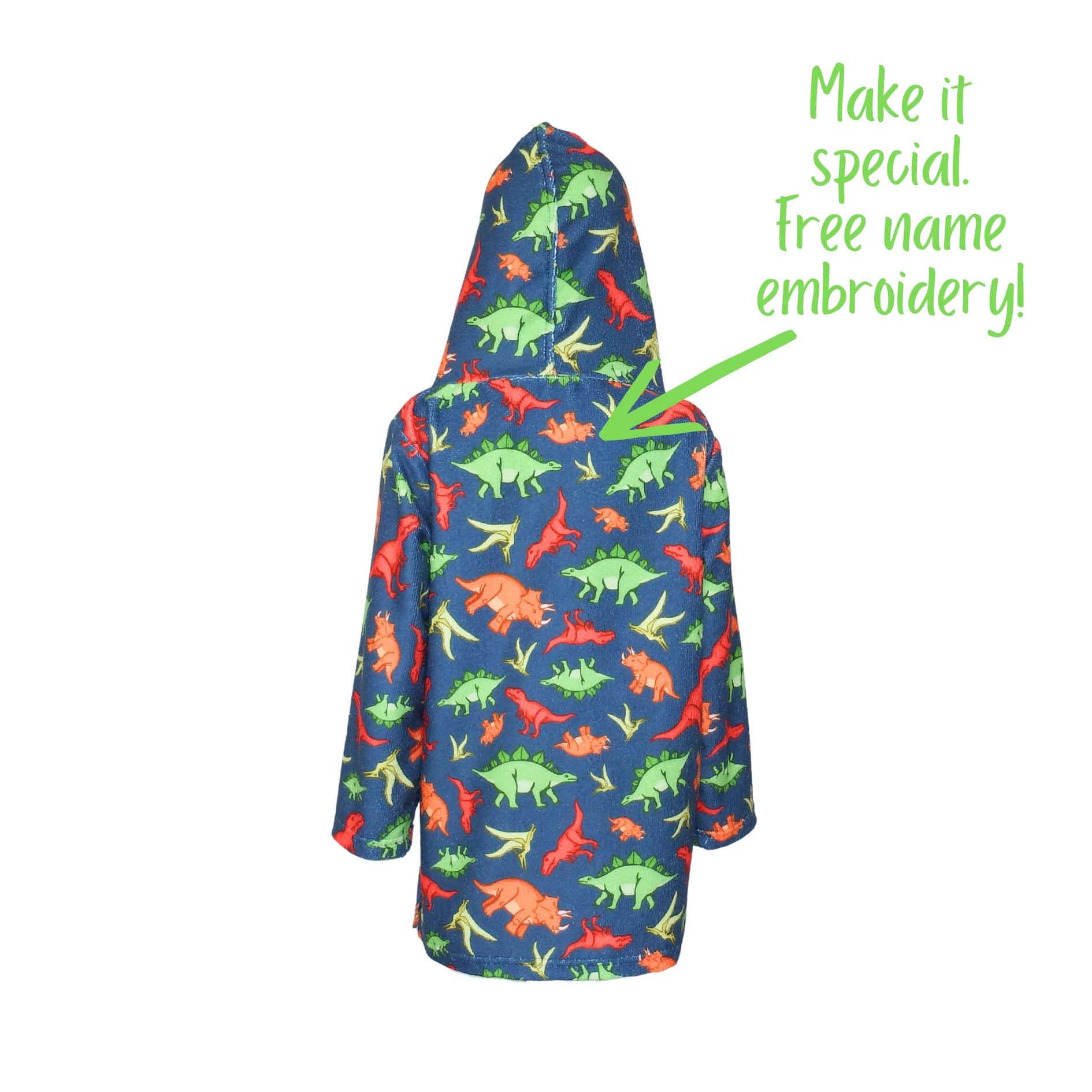 Boys Dinosaurs | Hooded Towel