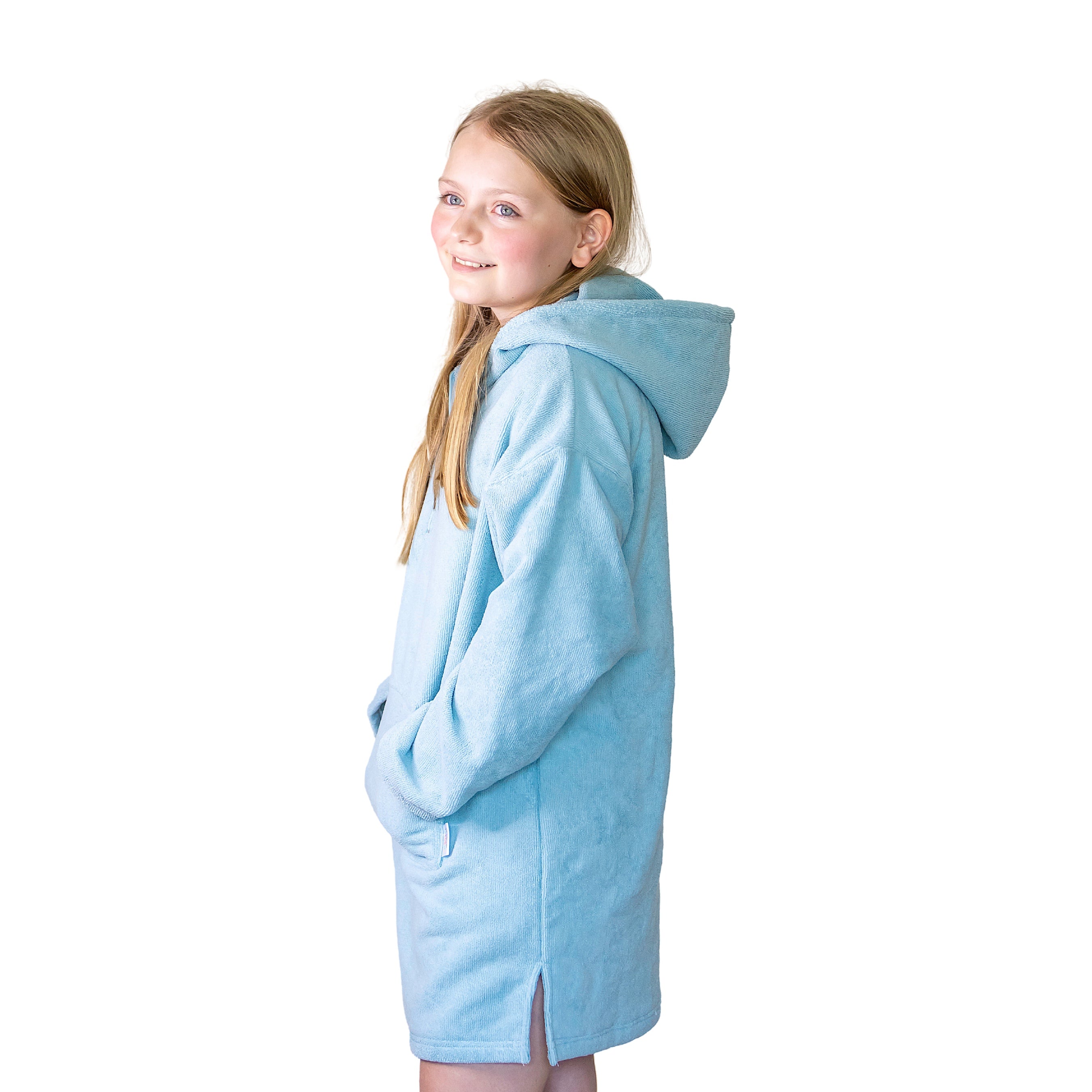 Hooded Towel / Swim Poncho TEAL