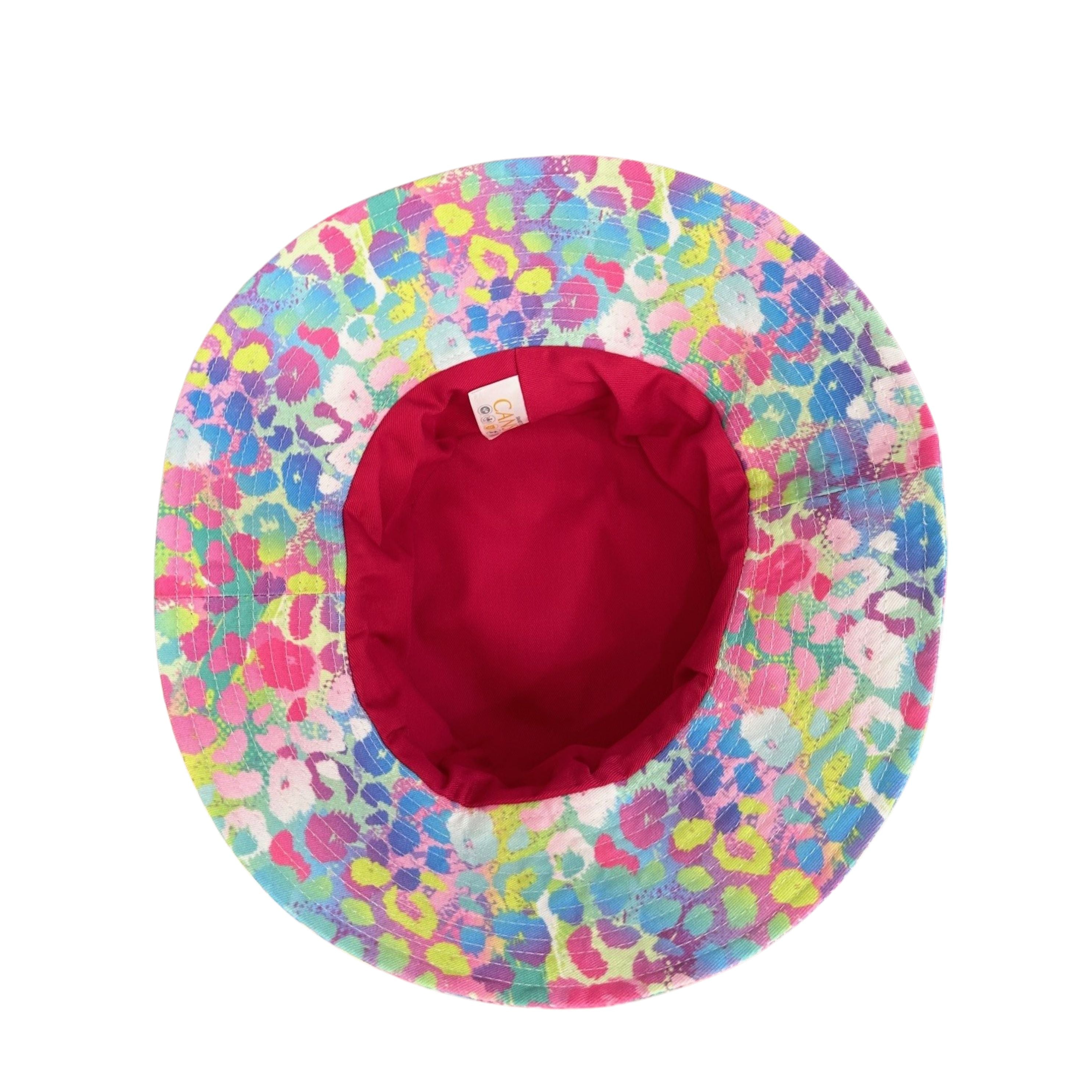Bucket Hat 7cm Brim PASTEL LEOPARD