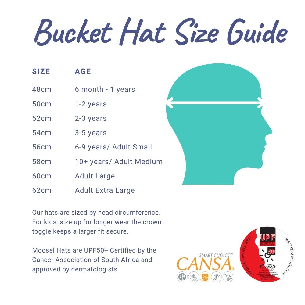 Tangerine |Kids Swim Bucket Hat