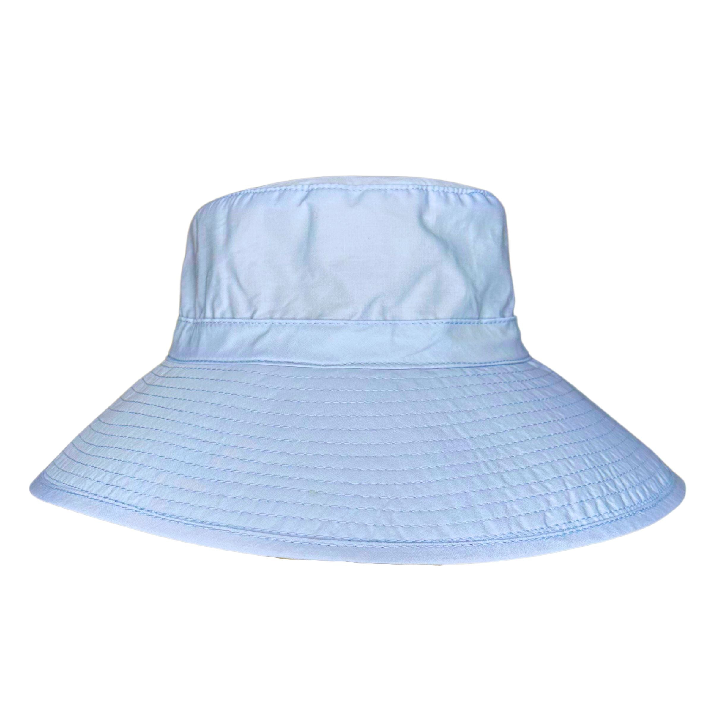 Bucket Hat 10cm Brim BLUE