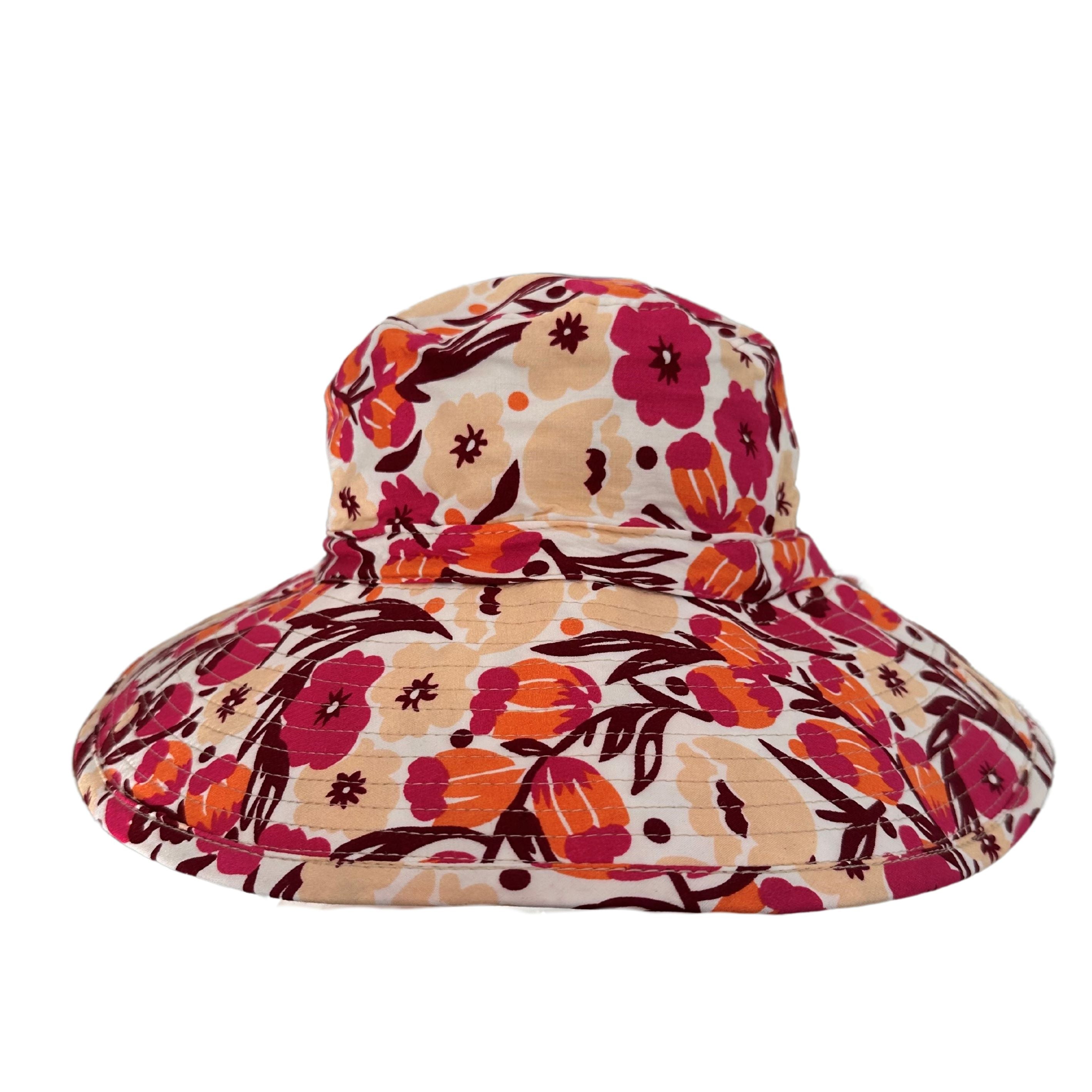 Bucket Hat 10cm Brim SUNSET BLOOMS