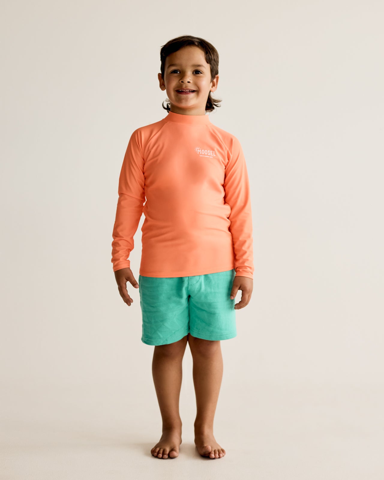 Orange Long Sleeve Rash Vest