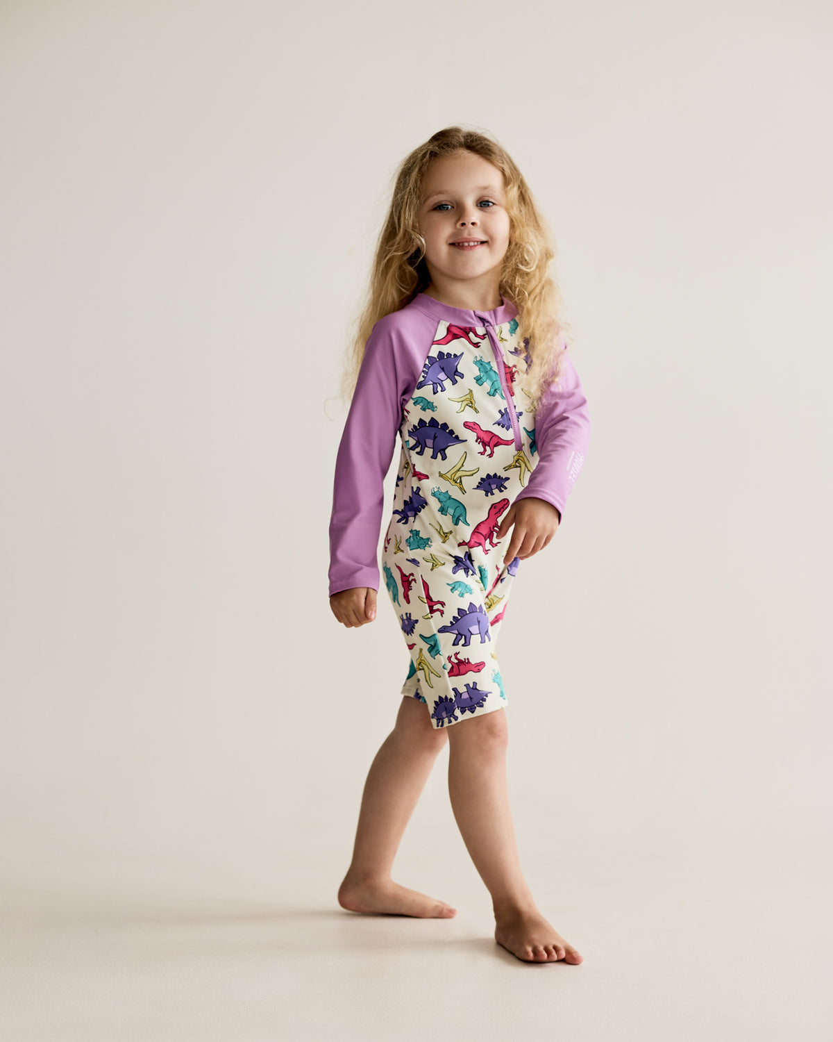 Dinosaur Onesie - Pink