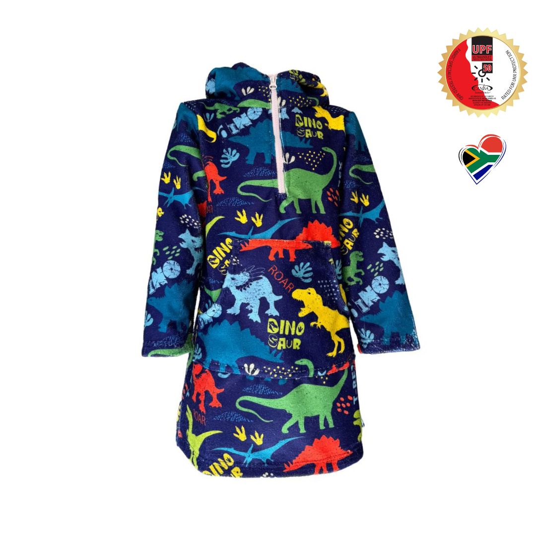 Hooded Towel / Swim Poncho DINOSAURS