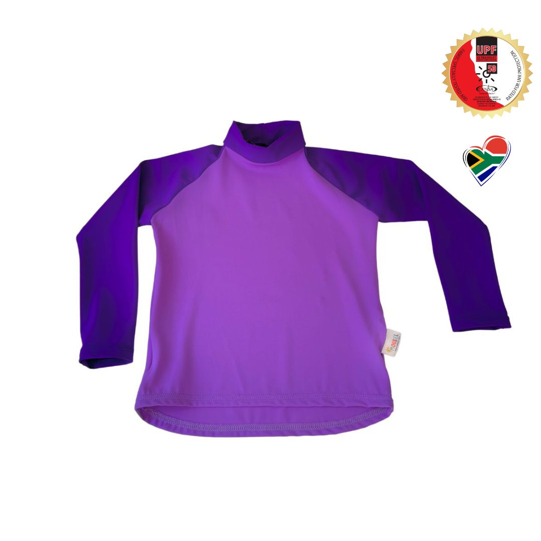 Swim Rash Guard Vest BLUEBERRY BLAST