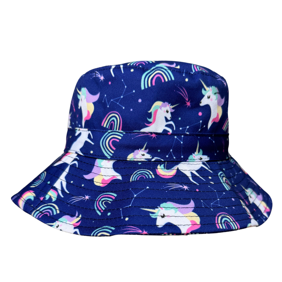 Unicorns + Rainbows|Kids Bucket Hat