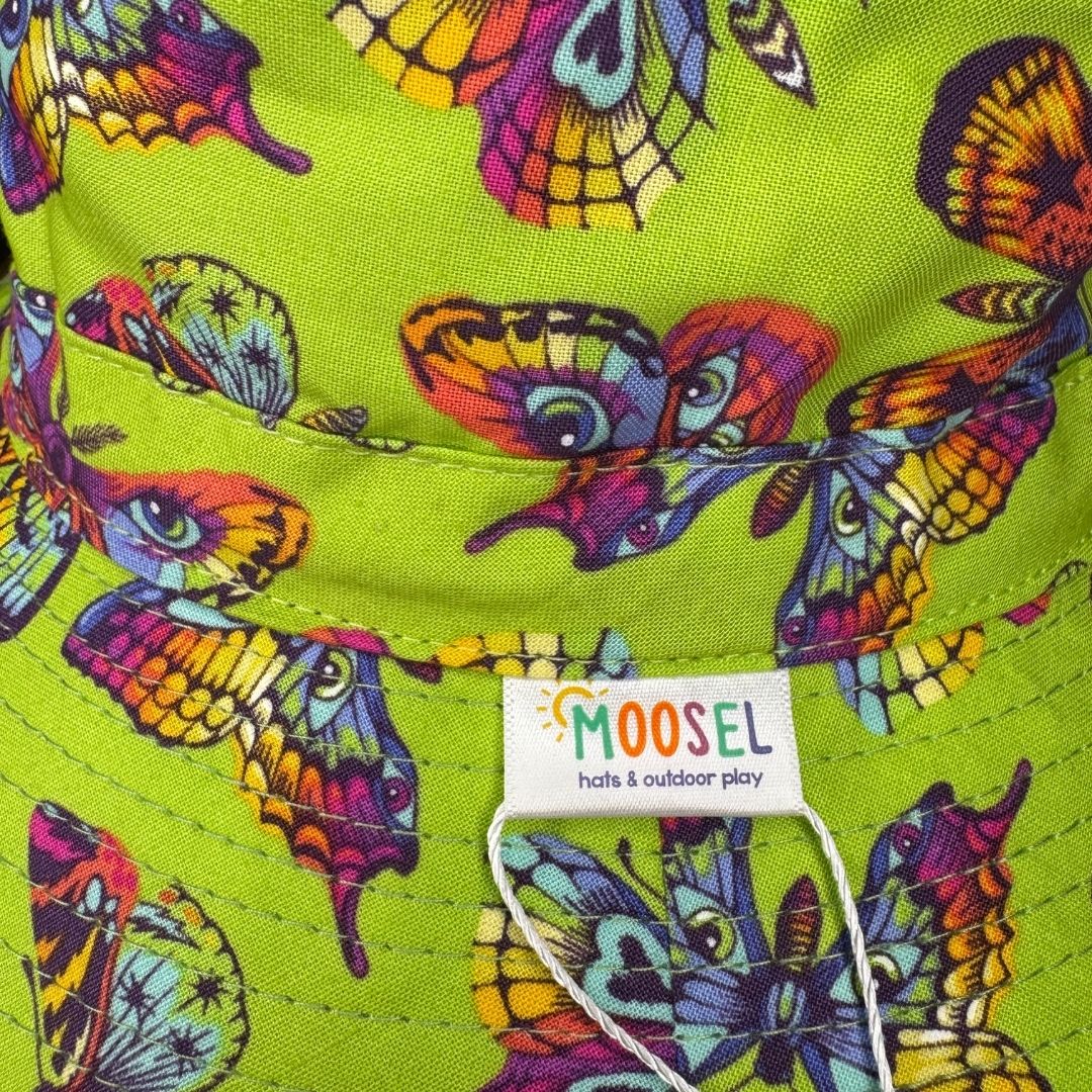 Bucket Hat 7cm Brim BUTTERFLY BURST