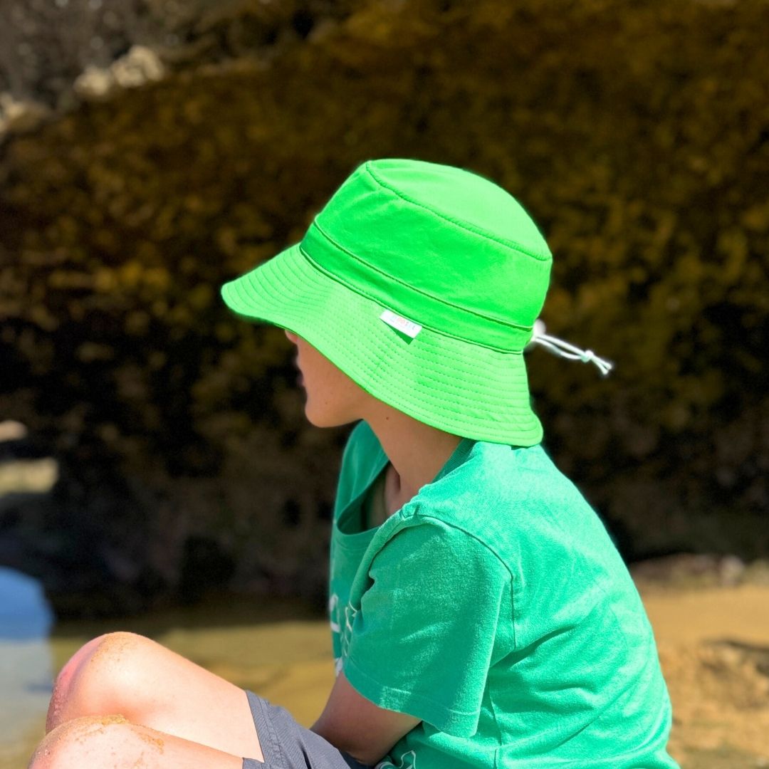 Bright Neon Swimming Bucket Hat AVO SMASH