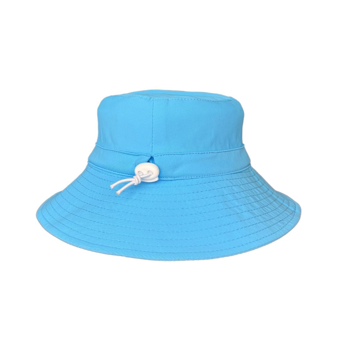 Bright Neon Swimming Bucket Hat OCEAN BLAST