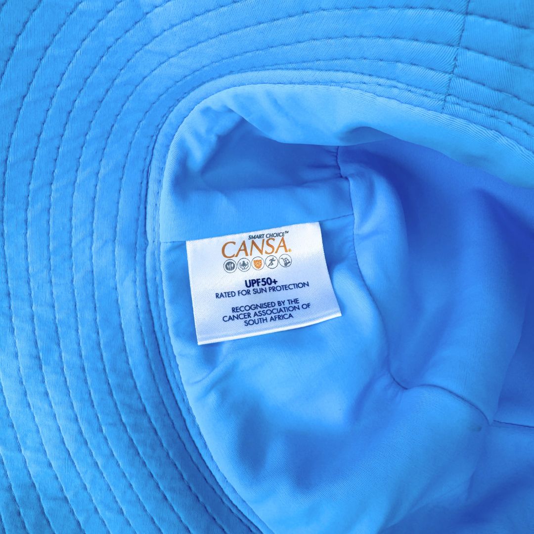 Bright Neon Swimming Bucket Hat OCEAN BLAST