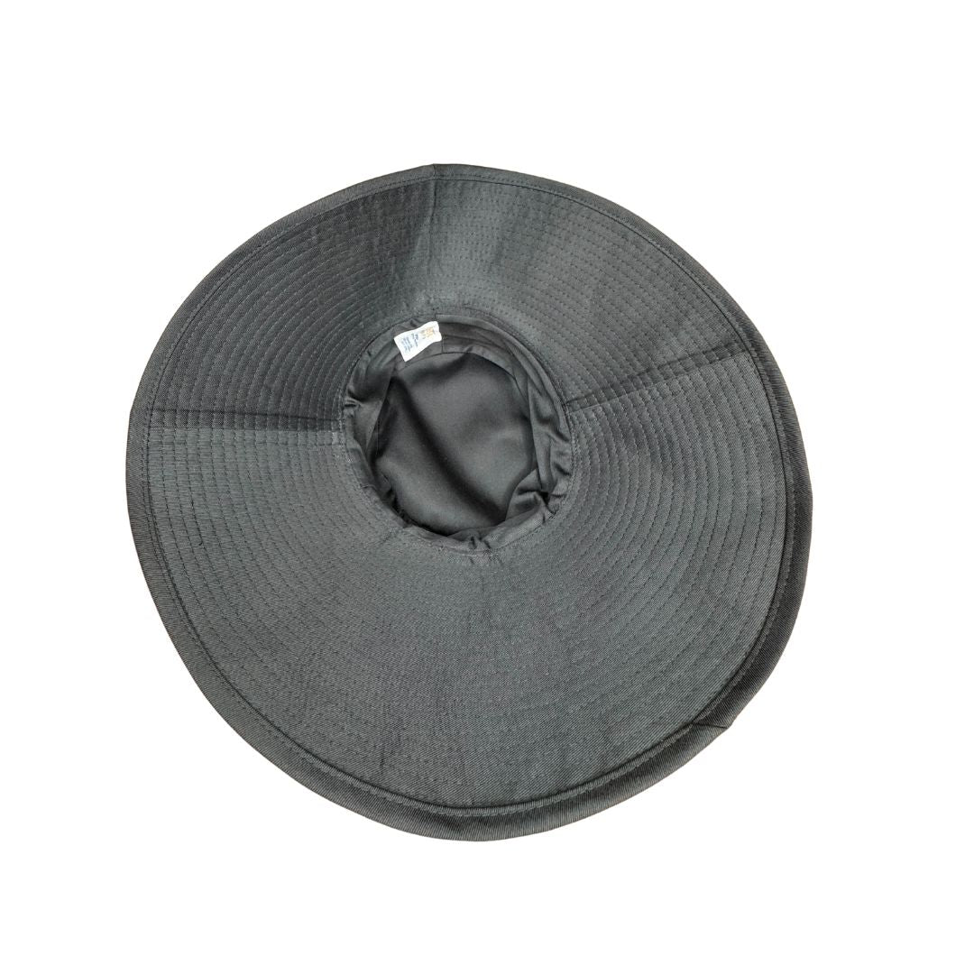 Bucket Hat 14cm Brim BLACK