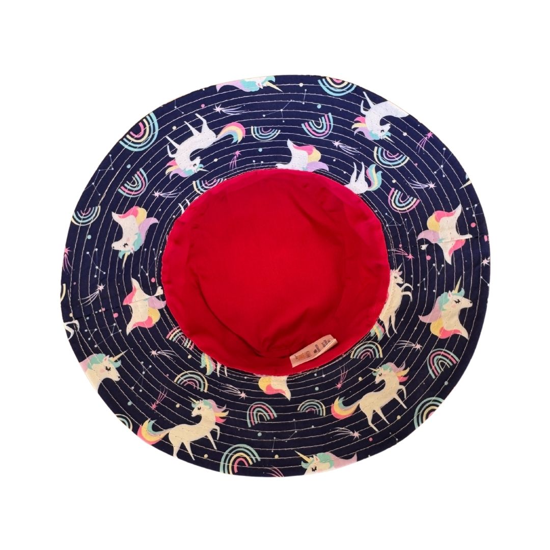 Unicorns + Rainbows|Kids Bucket Hat