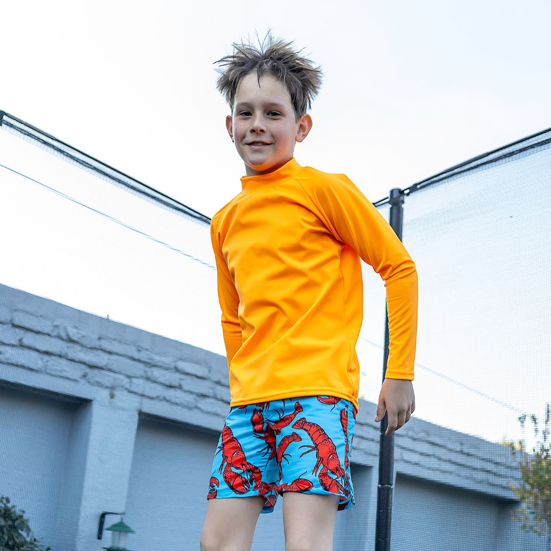Swim Rash Guard Vest CITRUS SPLASH
