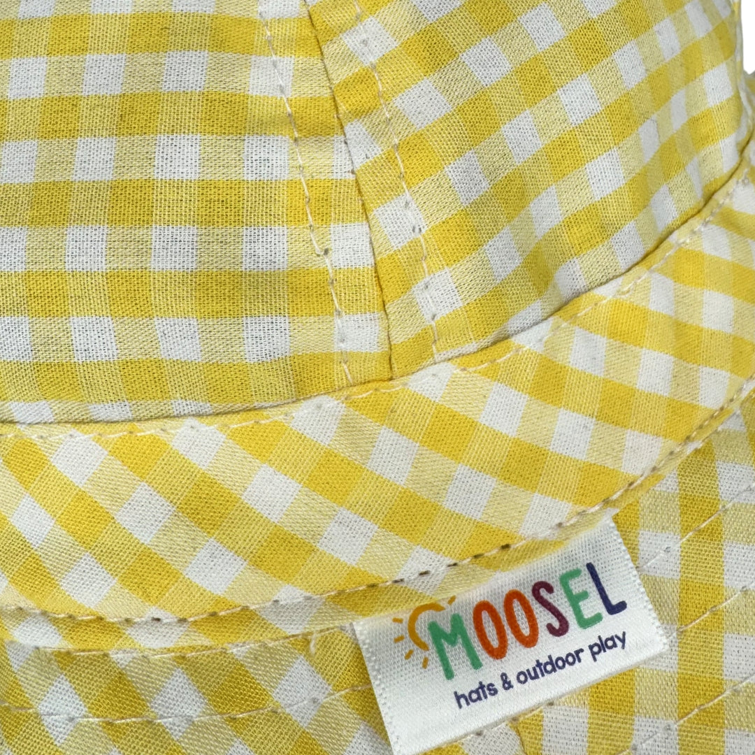Yellow Gingham | Baby & Toddler Sun Hat