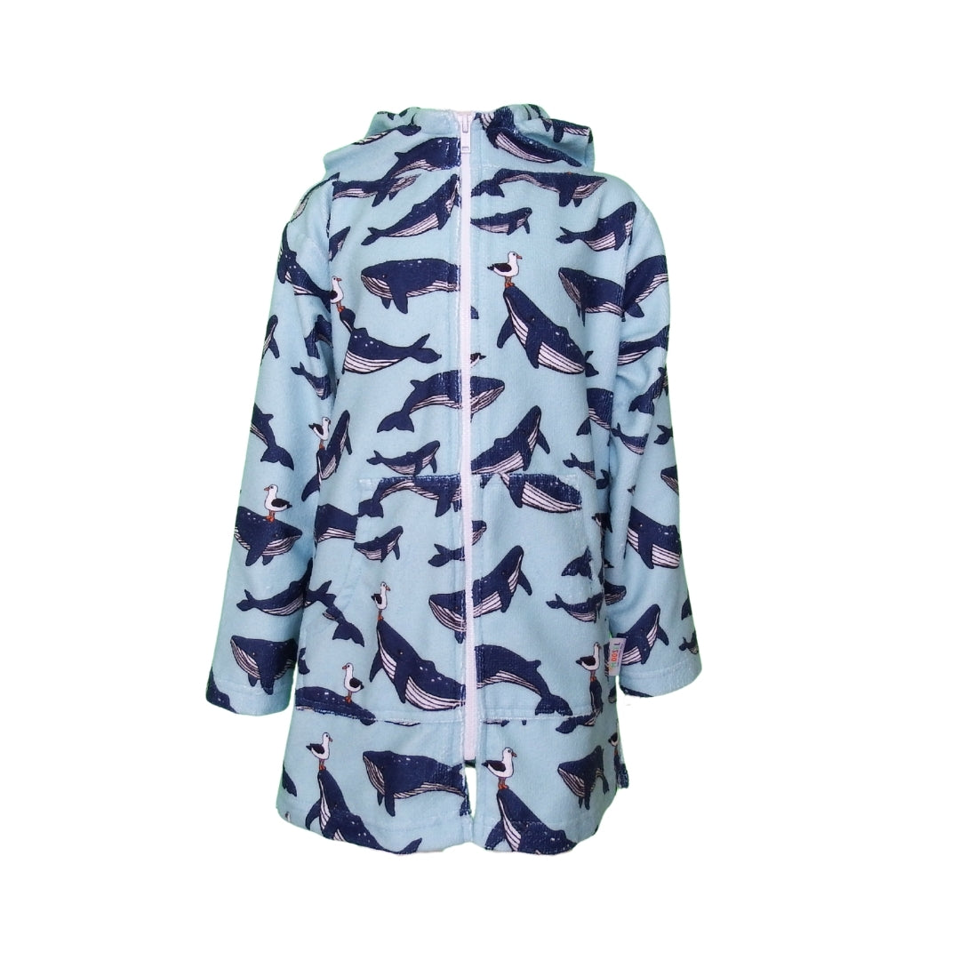 Whale Hooded Towel