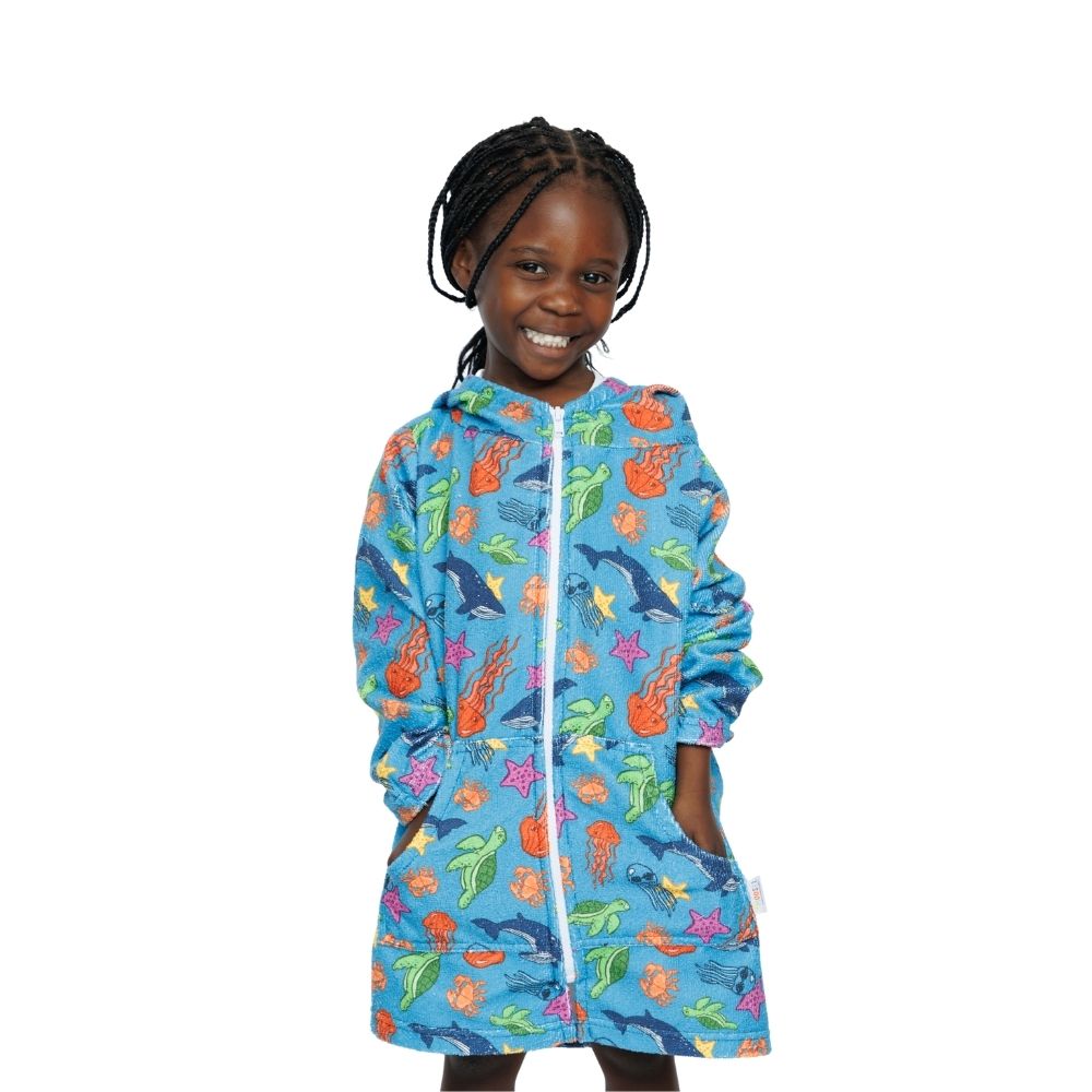 Sea Creature Hooded Towel