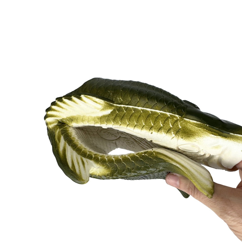 Green Bass| Fish Flip Flop Slops/ Slippers