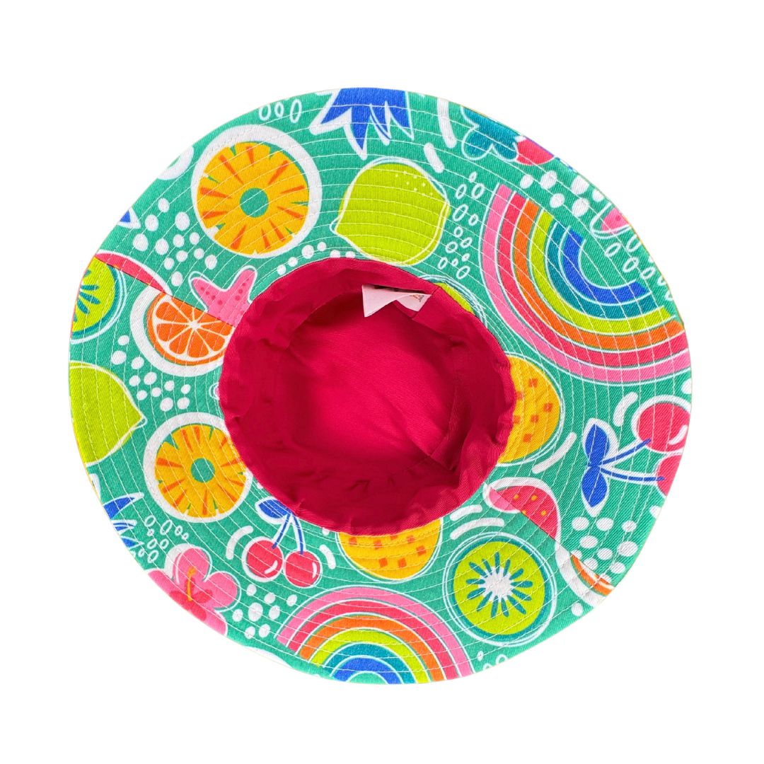 Bucket Hat  7cm Brim SUMMER FRUIT