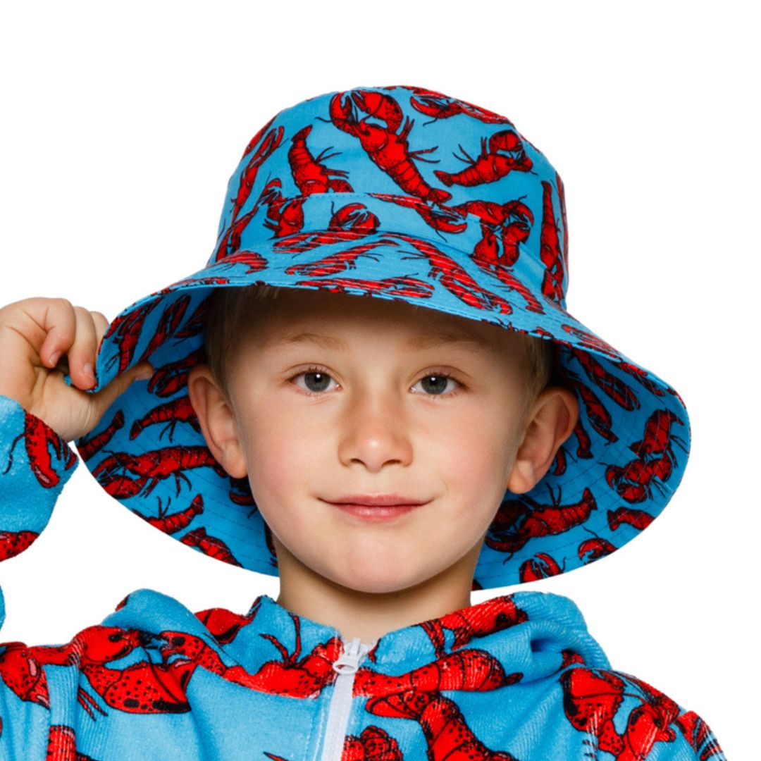 Boys Lobster Bucket Hat | 7cm Brim
