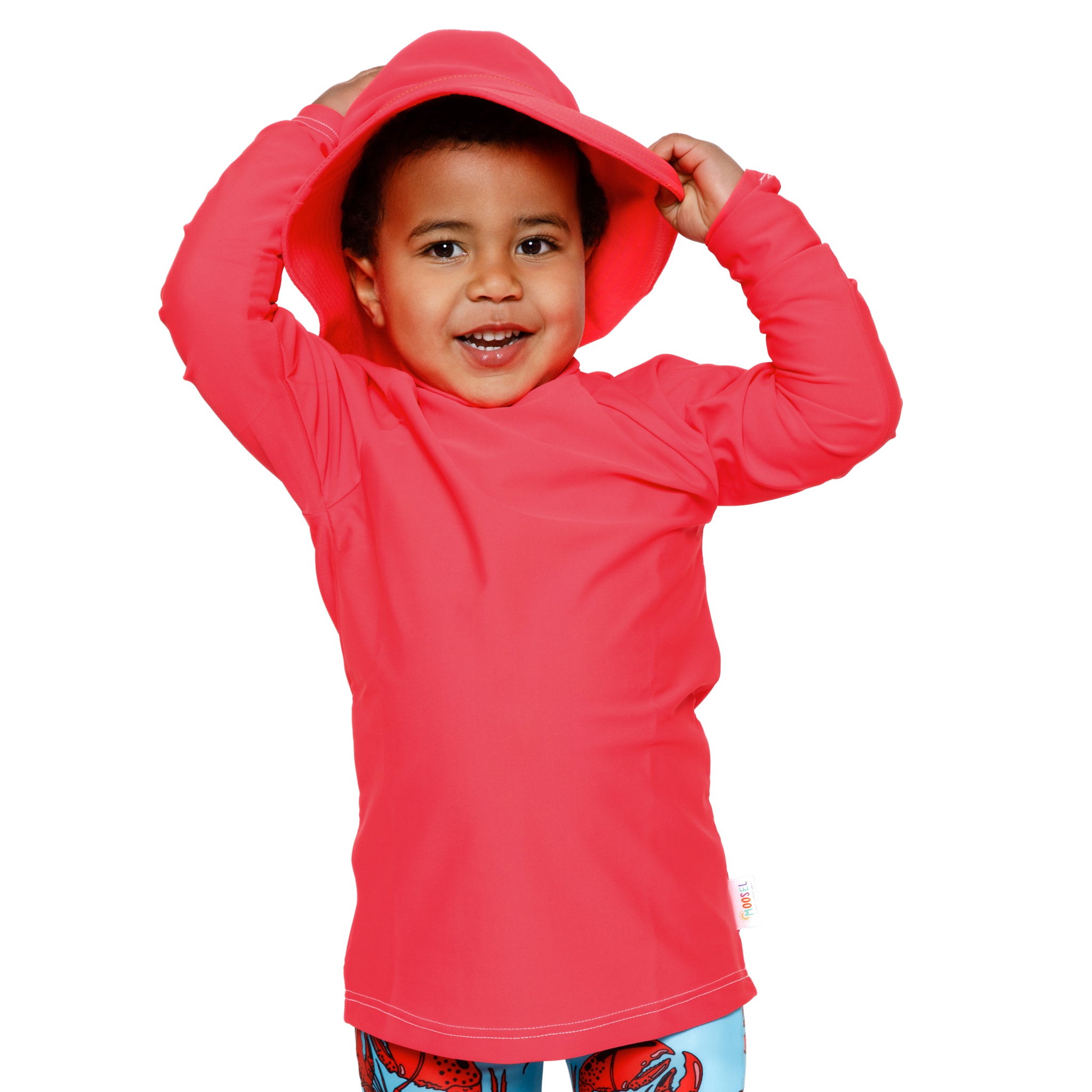 Kids Neon Swim Rash Vest | Long Sleeve, High Visibility, Water Safe