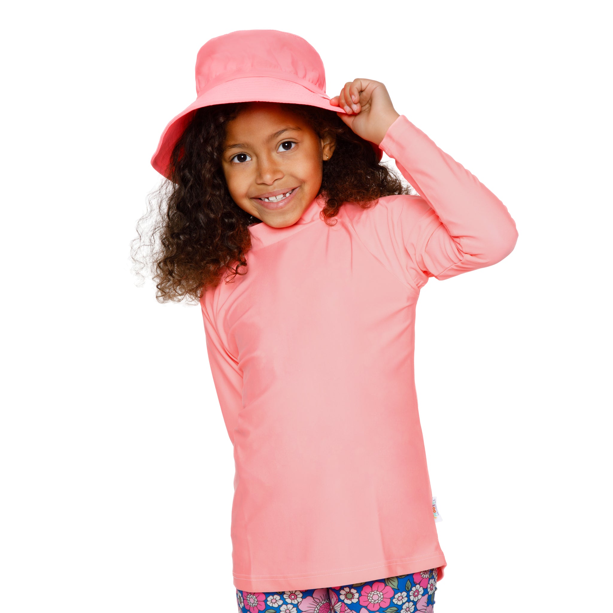 Kids Neon Swim Rash Vest | Long Sleeve, High Visibility, Water Safe
