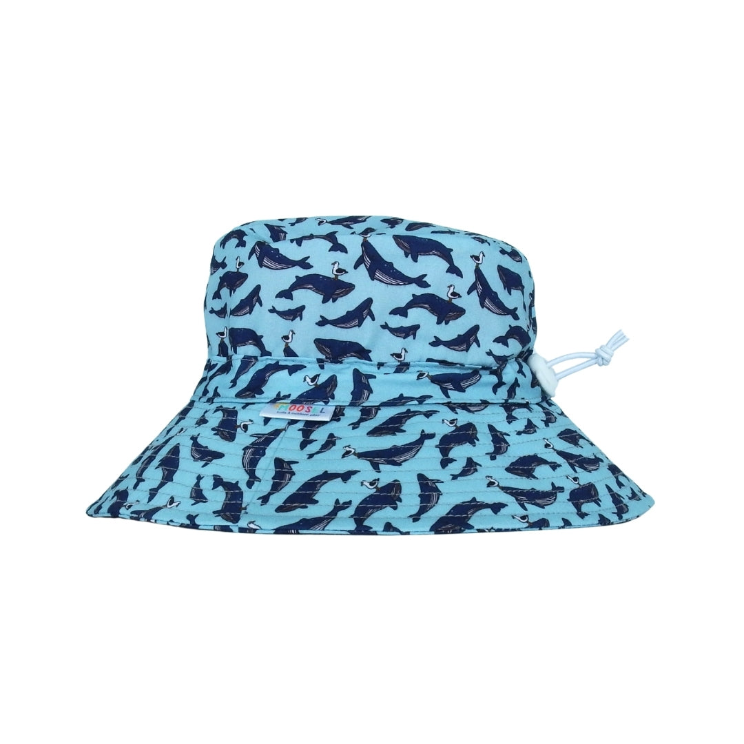 Blue Whale Seagulls | Kids Bucket Hat