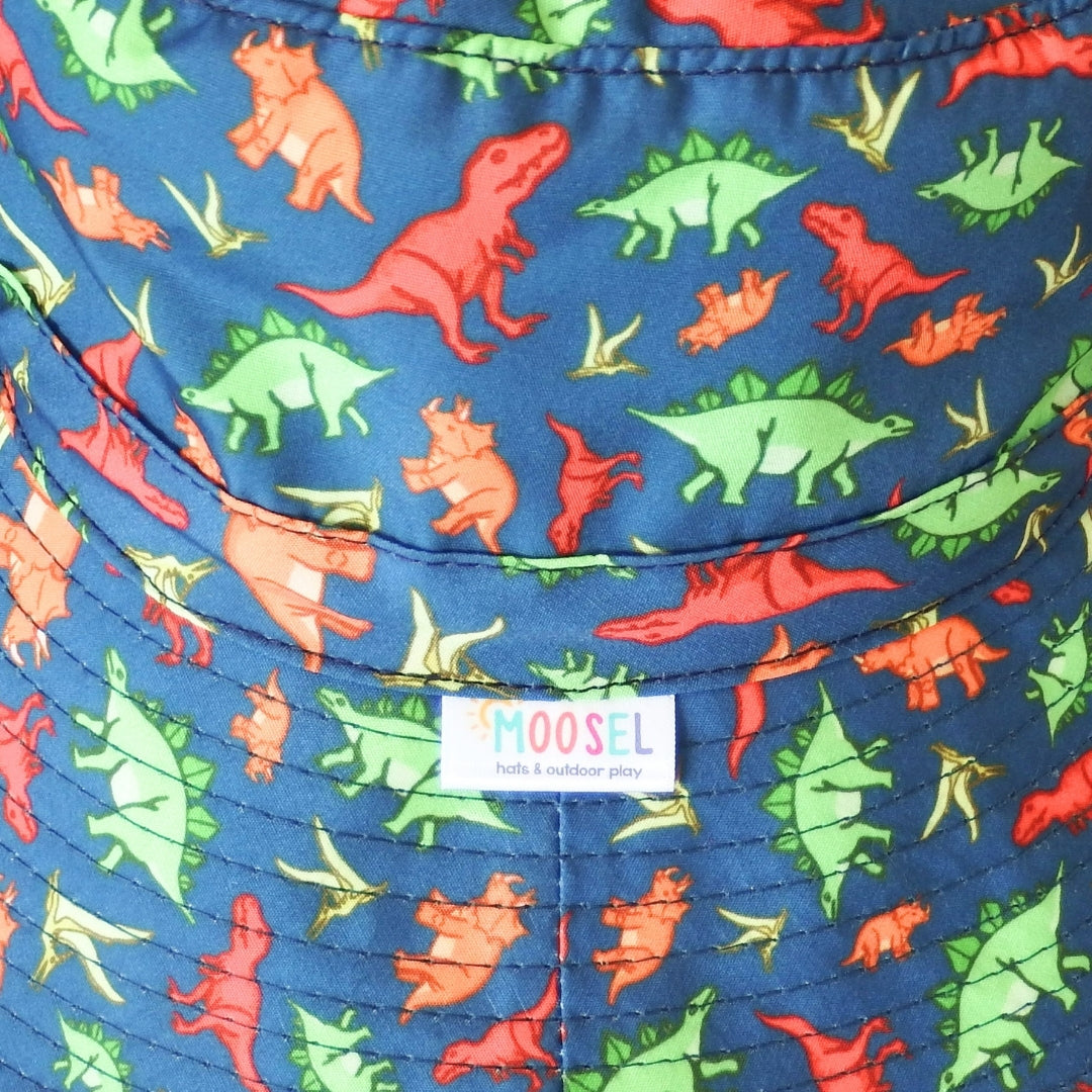 Navy Dinosaurs | Kids Bucket Hat