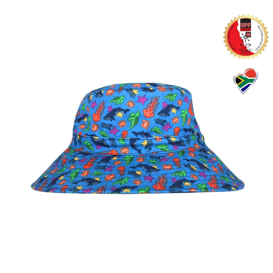 Sea Creatures | Kids Bucket Hat