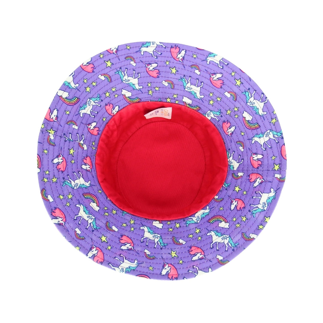 Magical Unicorns, Rainbows & Stars | Kids Bucket Hat